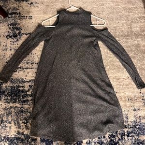 Aqua Sparkly Silver Dress